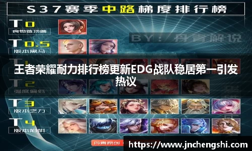 王者荣耀耐力排行榜更新EDG战队稳居第一引发热议