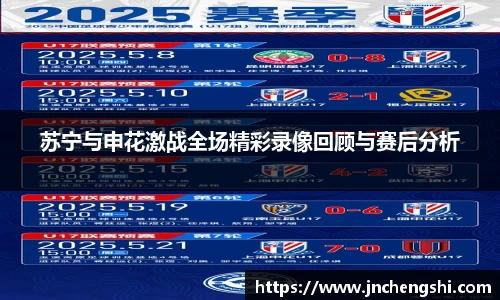 苏宁与申花激战全场精彩录像回顾与赛后分析